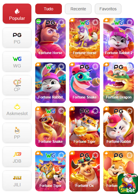 Experiência de Jogos 5hbet.com